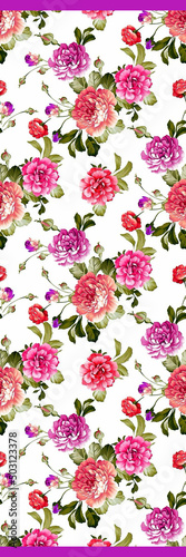 Floral Digital Textile © Srigiri
