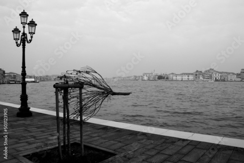 giudecca , quai de Venise, après un orage