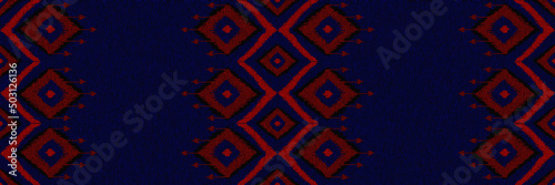 Traditional tribal or Modern native thai ikat pattern. Geometric ethnic background for pattern seamless design or wallpaper. © NaphakStudio