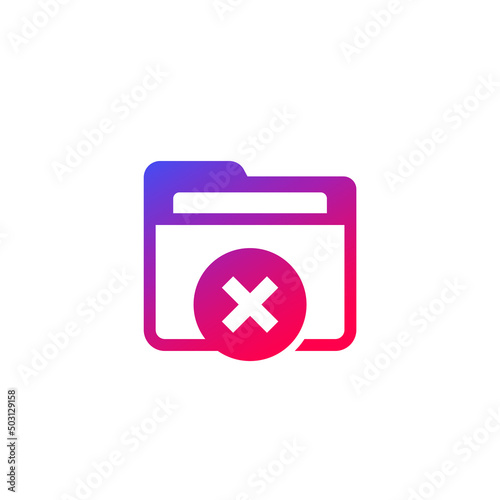 no access to folder icon