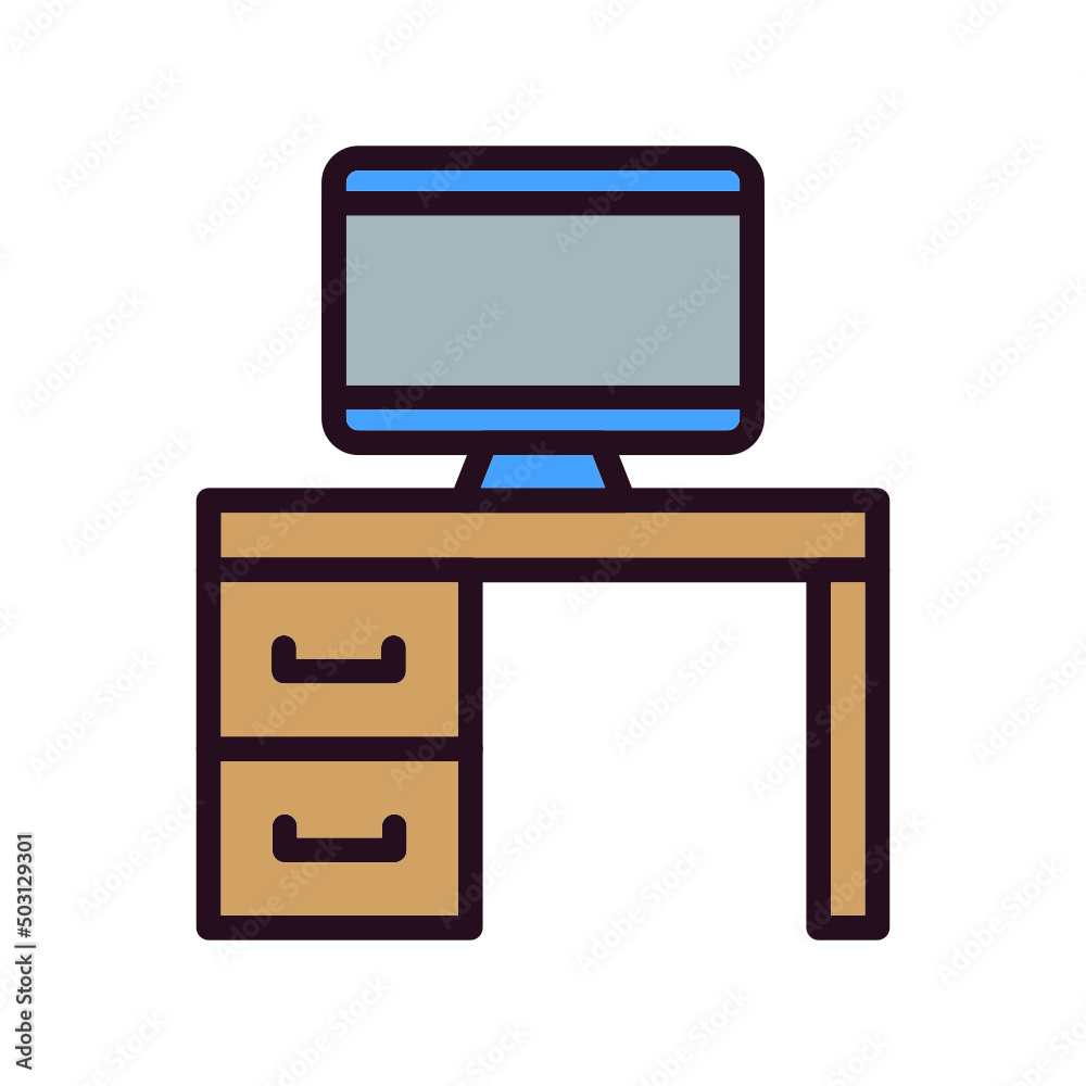 Work Table Icon Work Table Icon