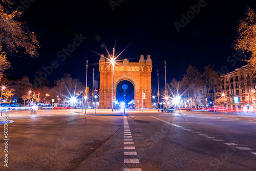 The Triumphal Arch of Barcelona, Catalonia, Spain © EnginKorkmaz