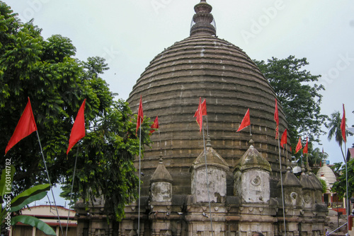 The Kamakhya Temple or Kamrup-Kamakhya is a Hindu temple dedicated to the mother goddess Kamakhya. Situated on the Nilachal Hill in western part of Guwahati city in Assam, India. photo