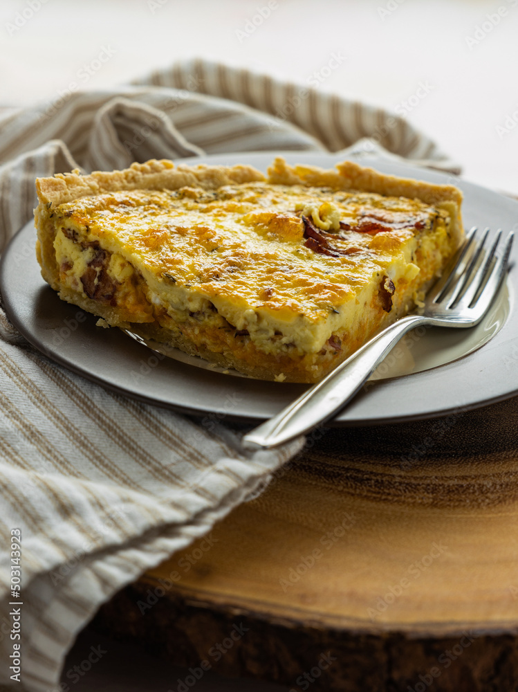 Homemade Quiche Lorraine