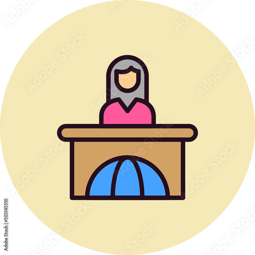 News Anchor Icon