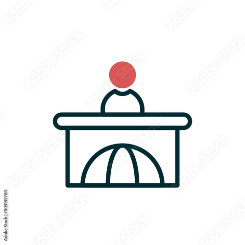 News Anchor Icon