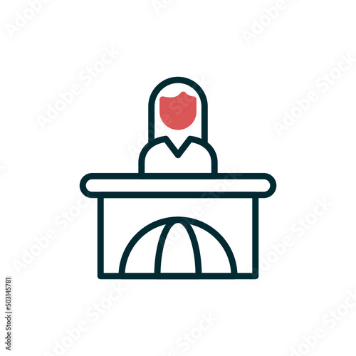News Anchor Icon