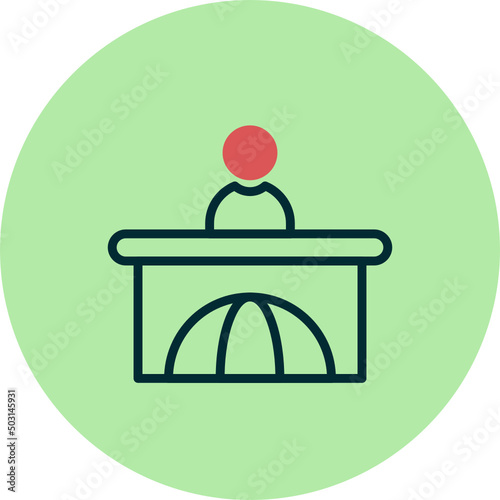 News Anchor Icon