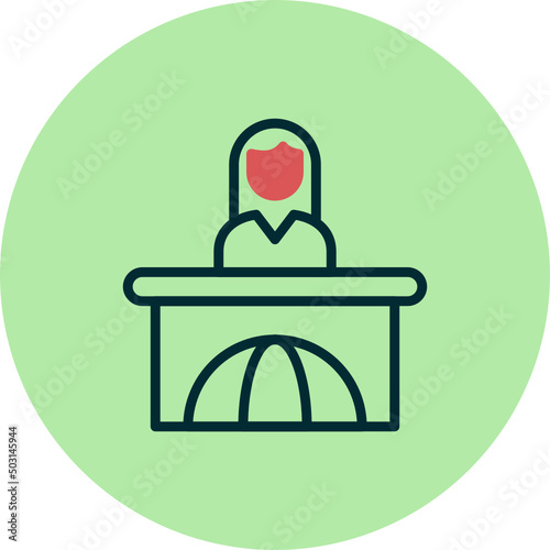 News Anchor Icon
