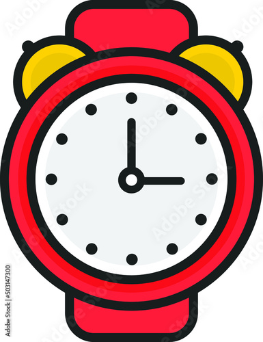 Sleep and wake up alarm clock icon vector illustration design