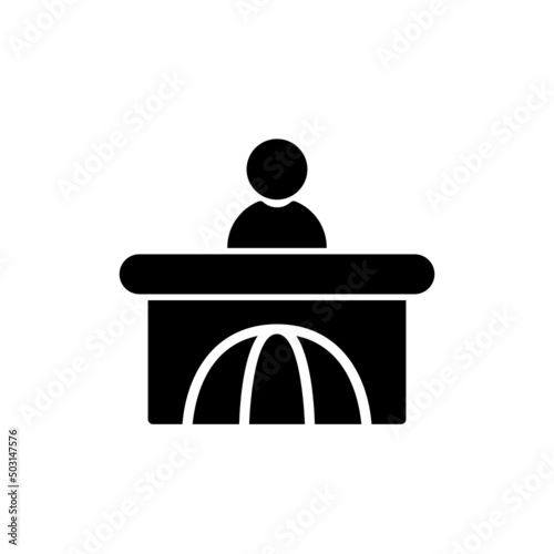 News Anchor Icon