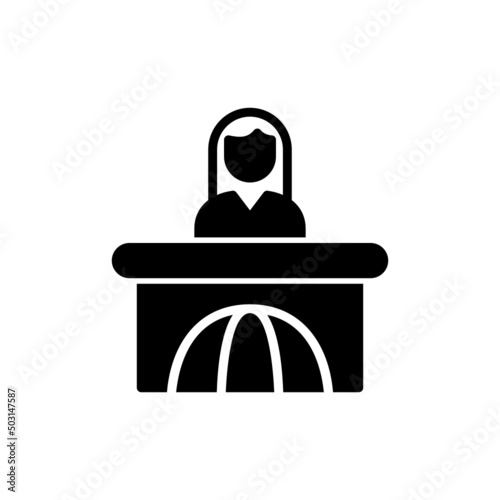 News Anchor Icon