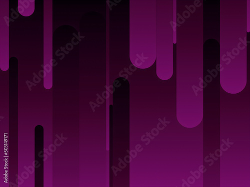 Abstract illustration of purple glitch stipes with color diffraction