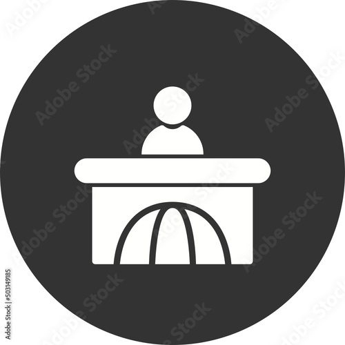 News Anchor Icon