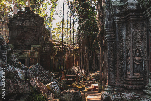 Ta Phrom Abandoned Mini Temple Krong Cambodia