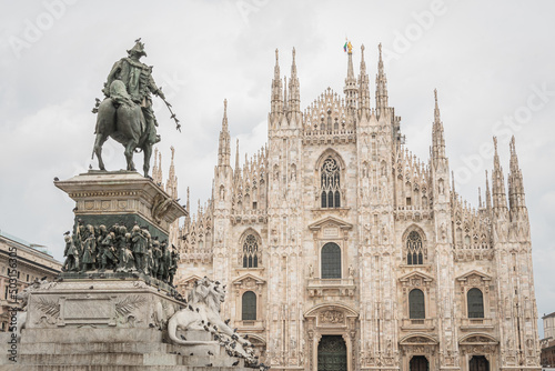 Milano Cathedral or Duomo, is the cathedral church of Milan, Lombardy, Italy. Dedicated to the Nativity of St Mary (Santa Maria Nascente)