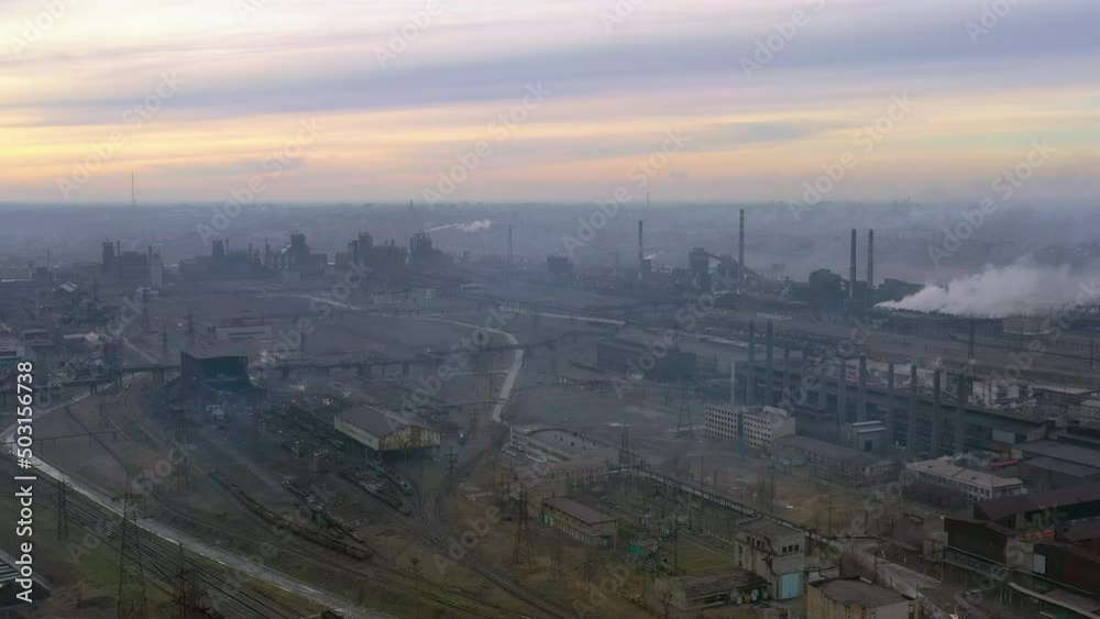 Metallurgical Combine Azovstal view before the war between Ukraine and Russia Metallurgical Combine Azovstal view before the war between Ukraine and Russia