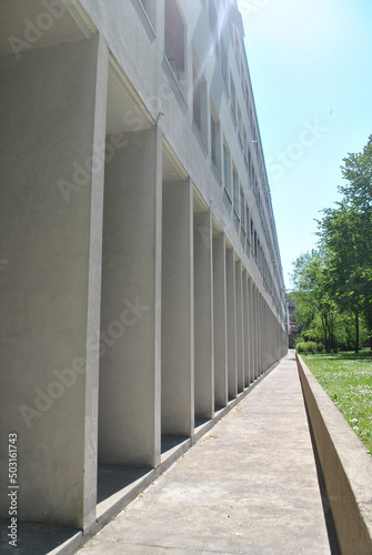 Corridor in the Monte Amiata and Monte Amiata 2 housing in Italy photo