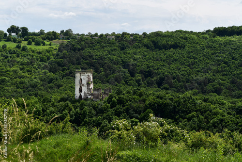 Ruins of an ancient castle, Western Ukraine