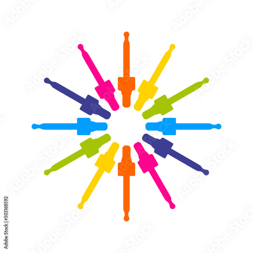 Full Spectrum Radial Oil Droppers Icon