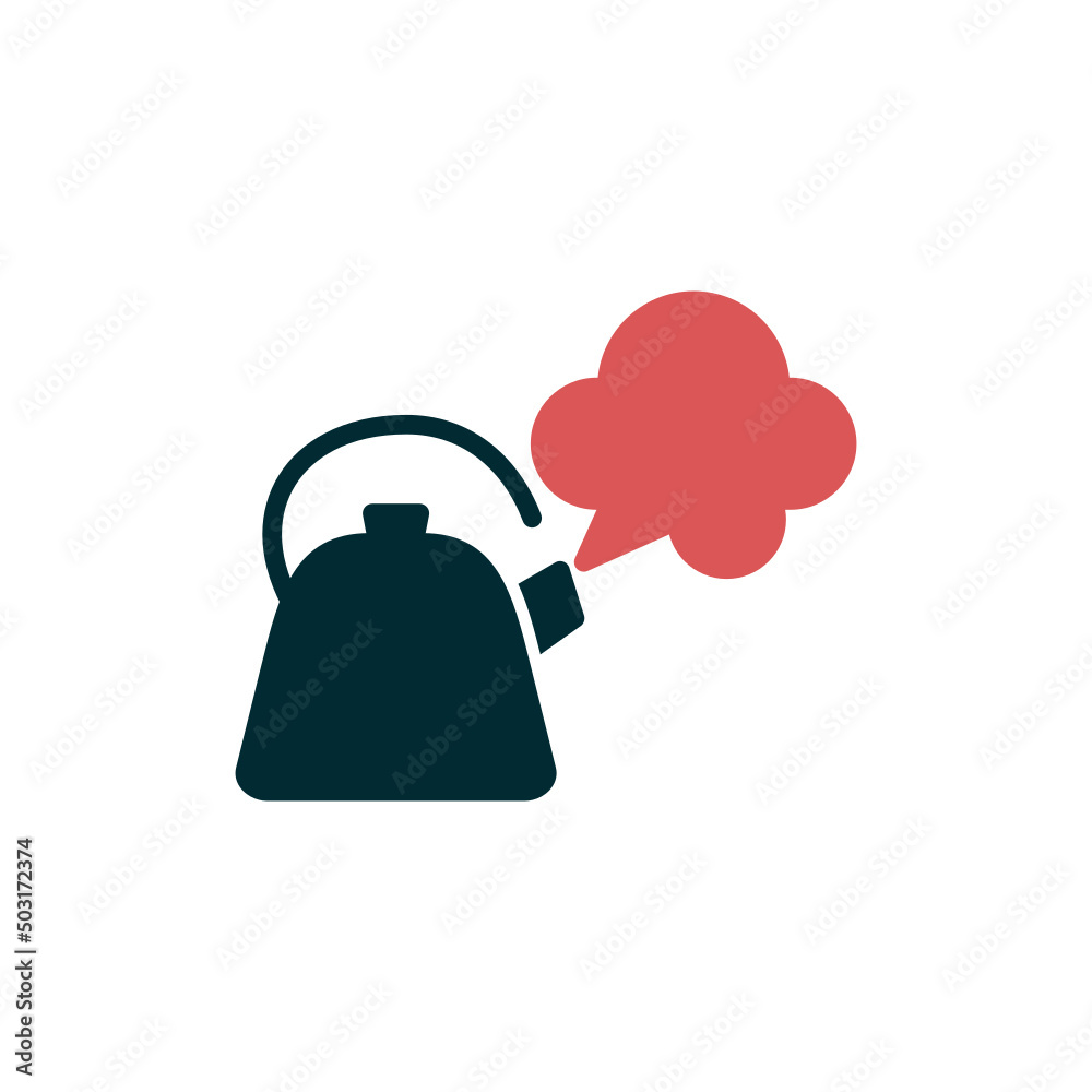 Fototapeta premium Steaming Icon