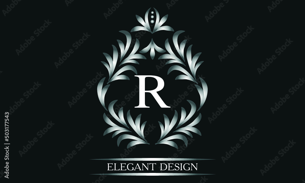 Simple creative logo for the letters R. Business sign, identity monogram for restaurant, boutique, hotel, heraldic, jewelry. Simple creative logo for the letters R. Business sign, identity monogram for restaurant, boutique, hotel, heraldic, jewelry.