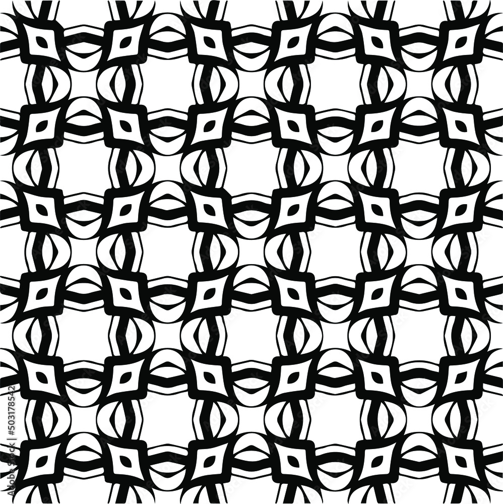 seamless pattern.Simple stylish abstract geometric background. Monochrome image. Black and white color. Design for decor, prints, textile.Design element for prints. seamless pattern.Simple stylish abstract geometric background. Monochrome image. Black and white color. Design for decor, prints, textile.Design element for prints.