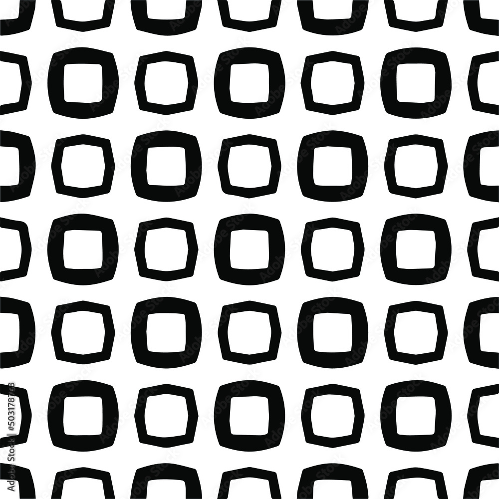 seamless pattern.Simple stylish abstract geometric background. Monochrome image. Black and white color. Design for decor, prints, textile.Design element for prints. seamless pattern.Simple stylish abstract geometric background. Monochrome image. Black and white color. Design for decor, prints, textile.Design element for prints.
