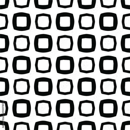 seamless pattern.Simple stylish abstract geometric background. Monochrome image. Black and white color. Design for decor, prints, textile.Design element for prints. 