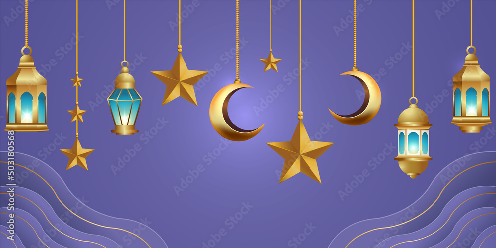 ramadan kareem banner background design illustration ramadan kareem banner background design illustration