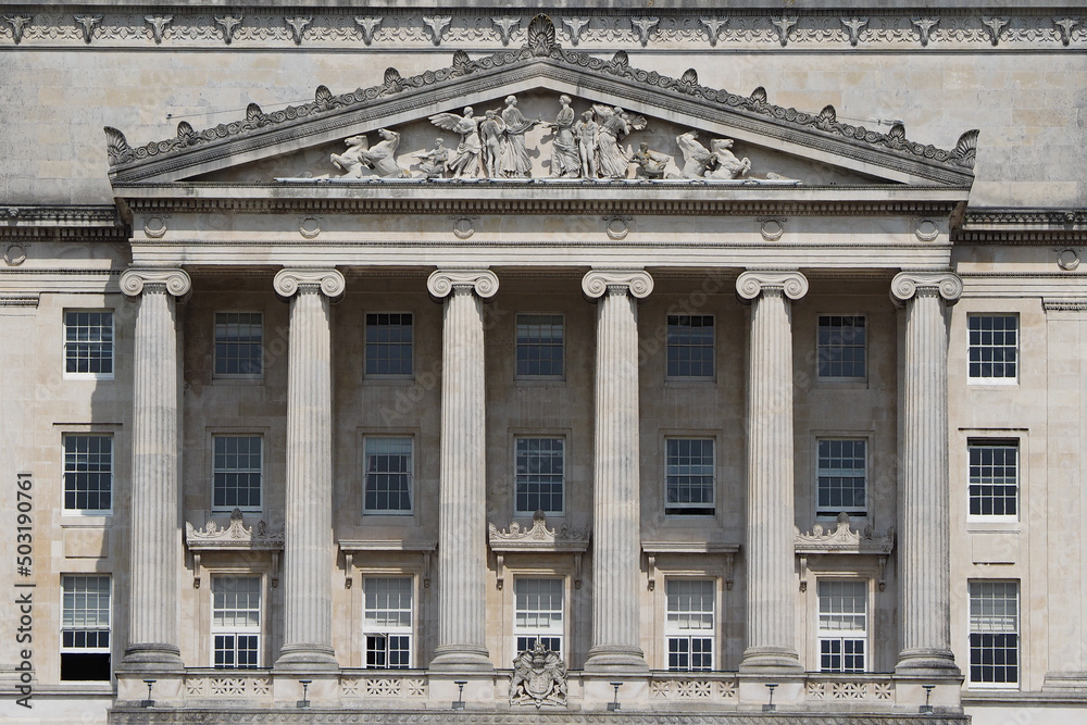 Stormont Parliament Buildings in Belfast