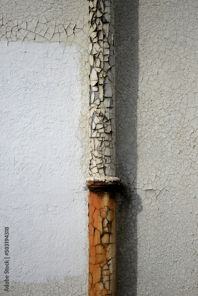 Texture gouttière peinture écaillée Texture gouttière peinture écaillée