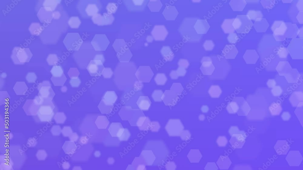 Motion graphics. Abstract background with bokeh. Soft light defocused spots