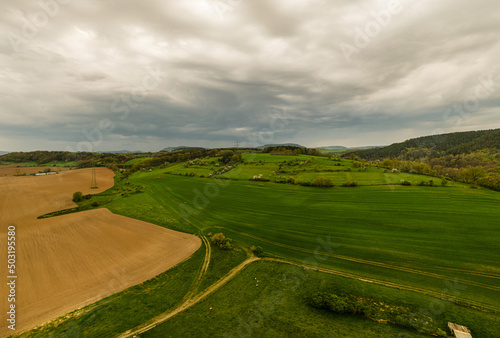 golf course in the summer