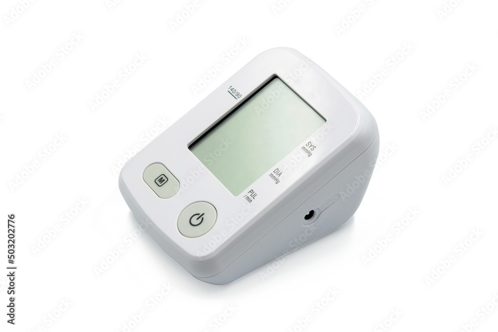 Sphygmomanometer, blood pressure monitors, isolated on white background Sphygmomanometer, blood pressure monitors, isolated on white background