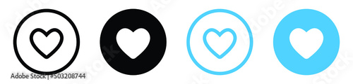 heart icon button. add to favorite icon, save to favorites - like love icon 