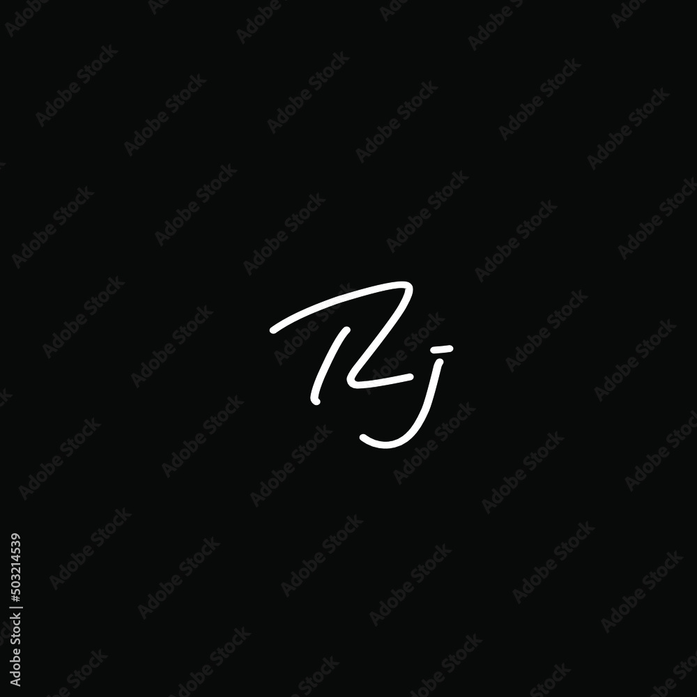 Rj font Initial Handwriting Logo Vector
Rj font Initial Handwriting Logo Vector