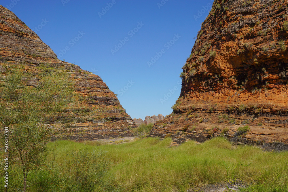 red rocks and sky of the remarkable Bungle Bungles west Australia. red rocks and sky of the remarkable Bungle Bungles west Australia.