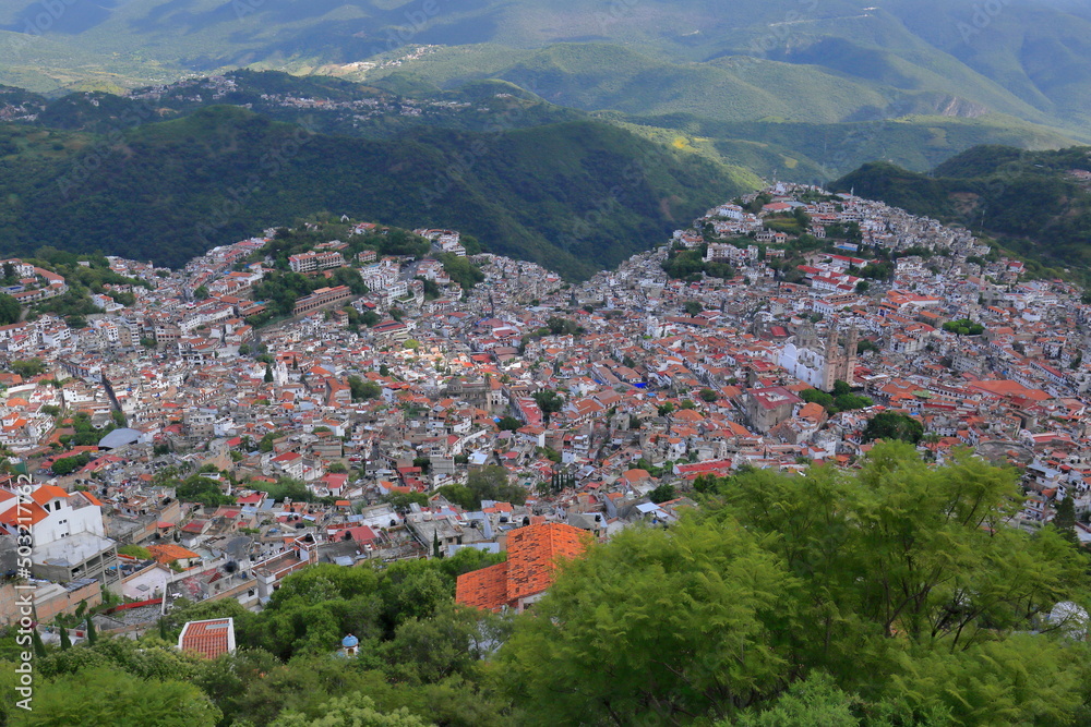Fototapeta premium City of Taxco in Mexico