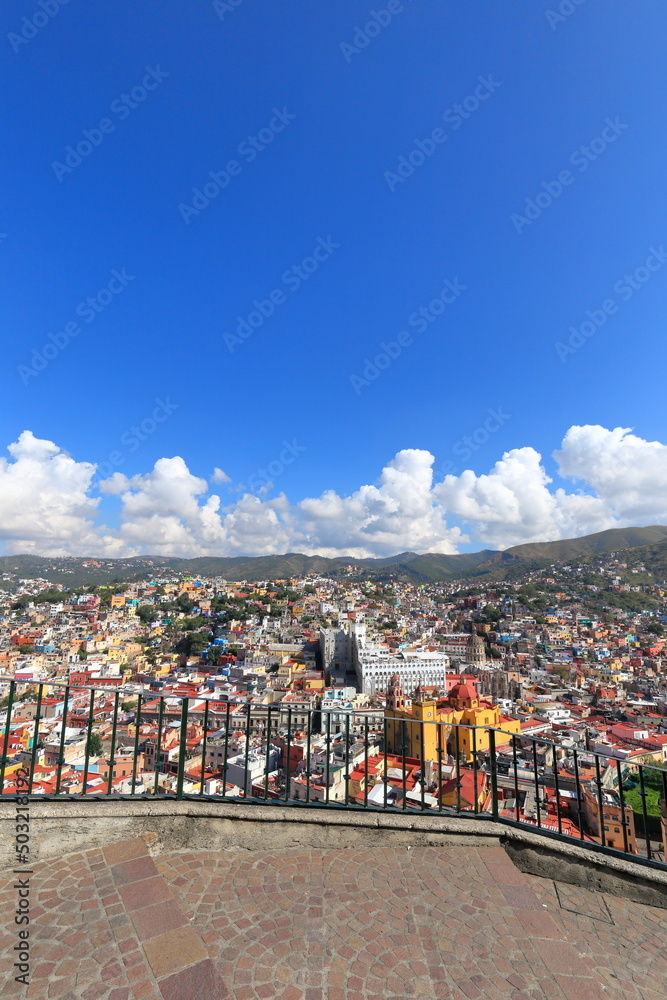 Obraz premium Historic city in Guanajuato, Mexico