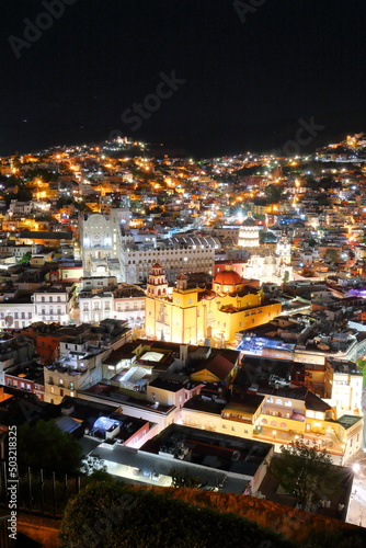 Night view in Guanajuato, Mexico © Kazuki Yamakawa