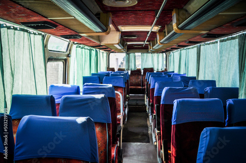Local bus in Tirana, Albania