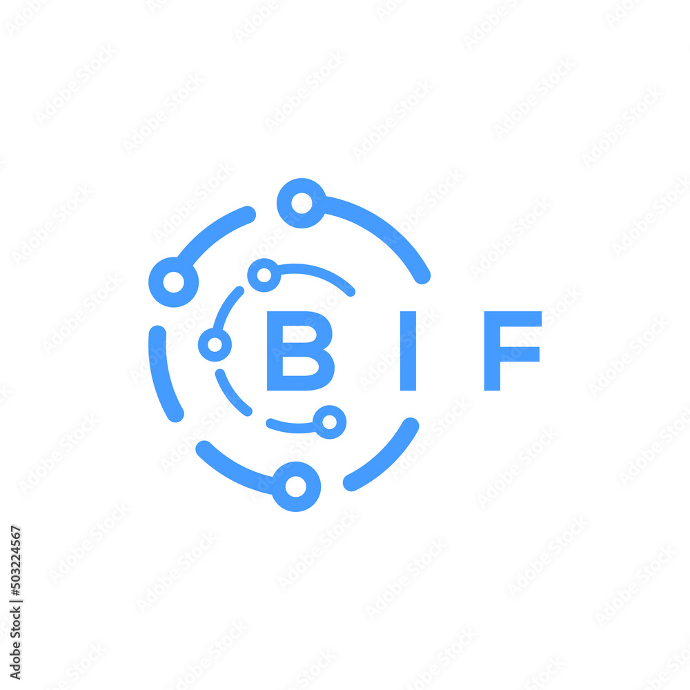 BIF technology letter logo design on white background. BIF creative initials technology letter logo concept. BIF technology letter design. BIF technology letter logo design on white background. BIF creative initials technology letter logo concept. BIF technology letter design.