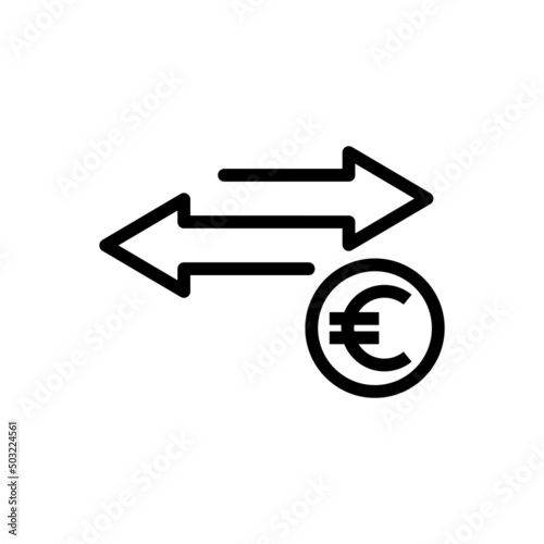 Transfer players icon vector. sport , soccer, football. line icon style. simple design editable. Design simple illustration