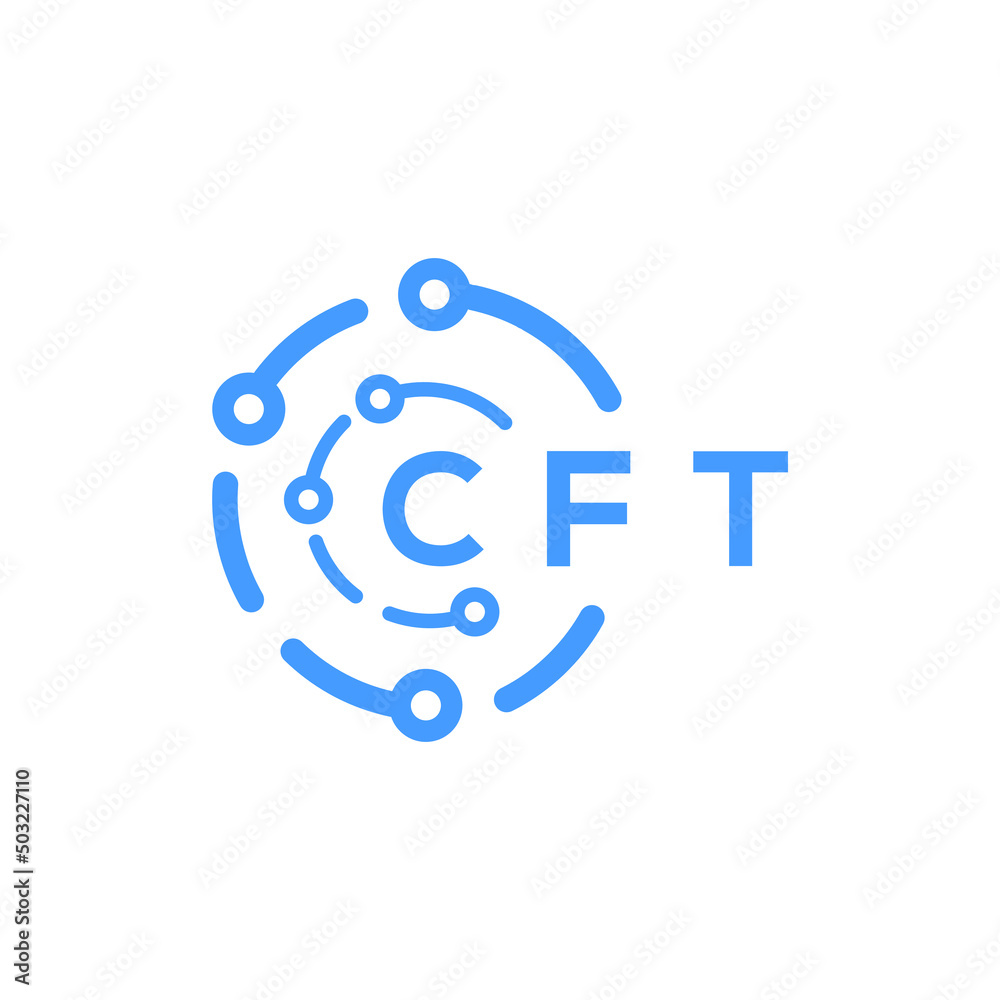 CFT technology letter logo design on white background. CFT creative initials technology letter logo concept. CFT technology letter design. CFT technology letter logo design on white background. CFT creative initials technology letter logo concept. CFT technology letter design.