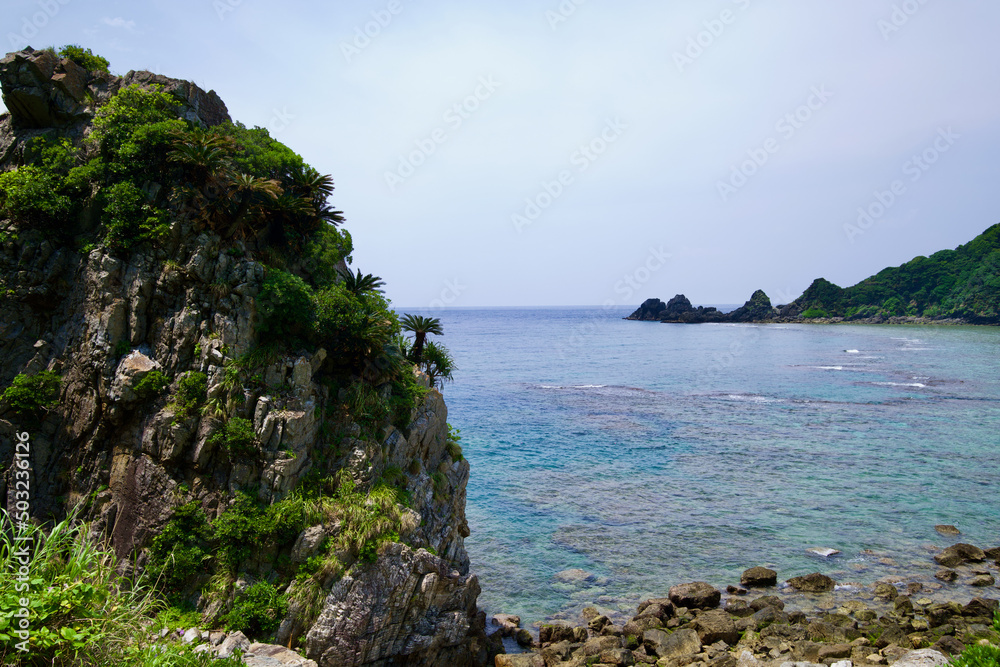 【奄美大島】徳浜の断崖