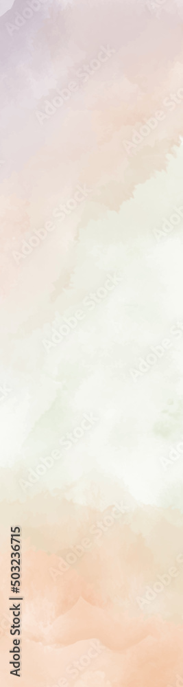 Fototapeta premium Vertical background design with soft tone color