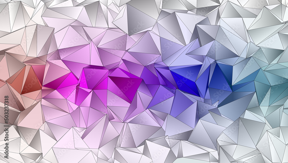 Abstract Low-Poly background. triangulated texture. Design 3d. Polygonal geometrical pattern. Triangular modern style