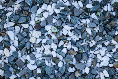 Wallpaper Mural small decorative gray-white pebbles. small stones Torontodigital.ca
