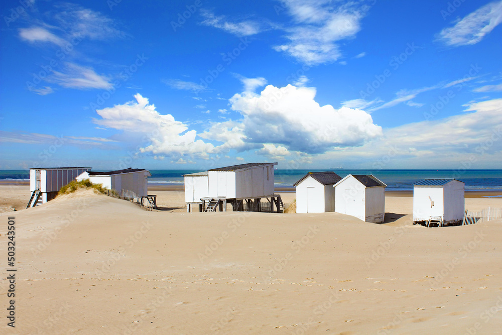 Plage de Calais (Blériot-plage) / Nord de la France Plage de Calais (Blériot-plage) / Nord de la France